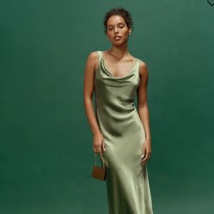 Reformation Bryn Silk Dress